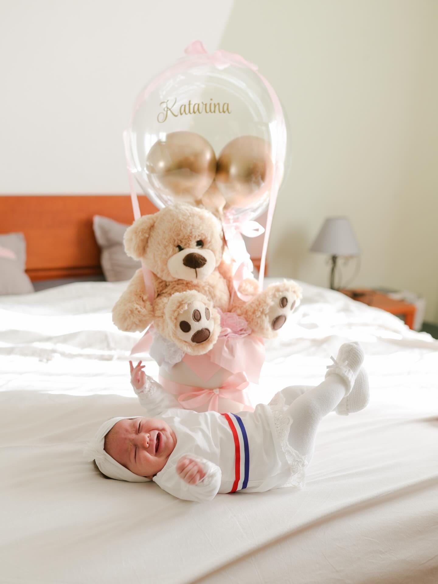 Ručno izrađeni baby set šIva Design za novorođenčad